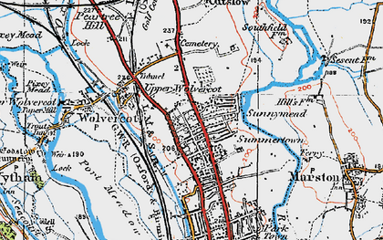 Old map of Sunnymead in 1919