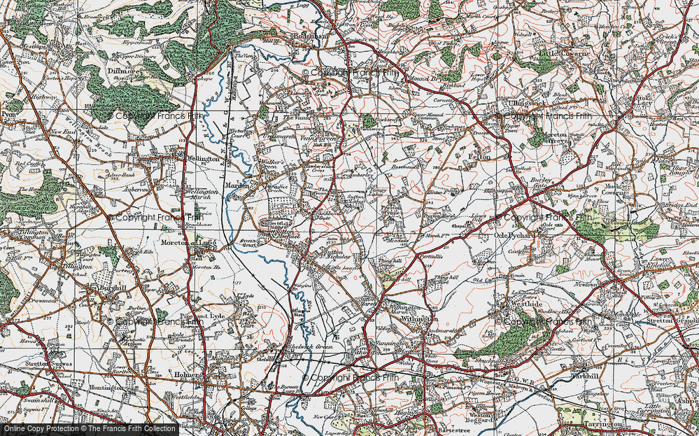Sutton Lakes, 1920