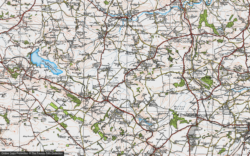 Old Map of Sutton Wick, 1919 in 1919