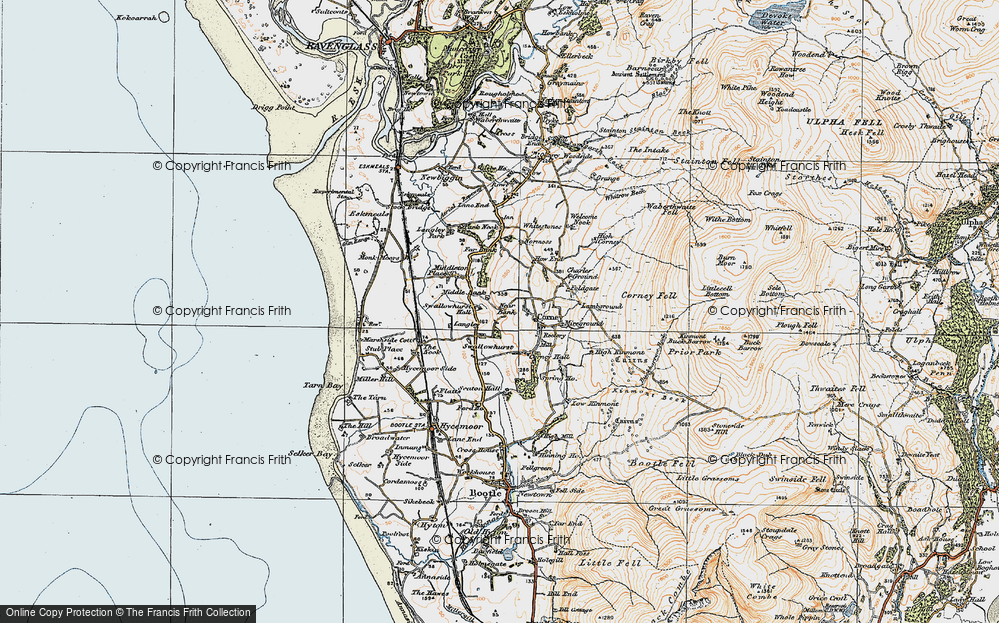 Old Map of Swallohurst, 1925 in 1925