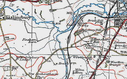 Old map of Swan Valley in 1919