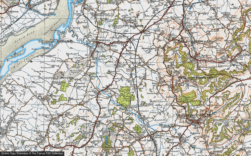 Old Map of Swanley, 1919 in 1919