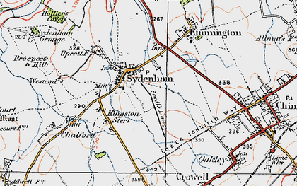 Old map of Sydenham in 1919