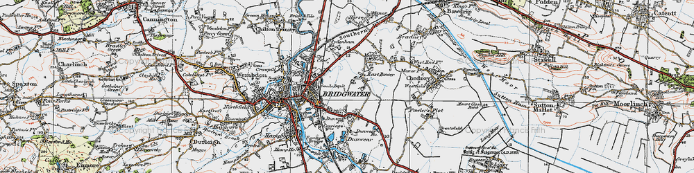 Old map of Sydenham in 1919