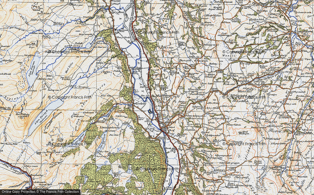 Old Map of Tan-lan, 1922 in 1922