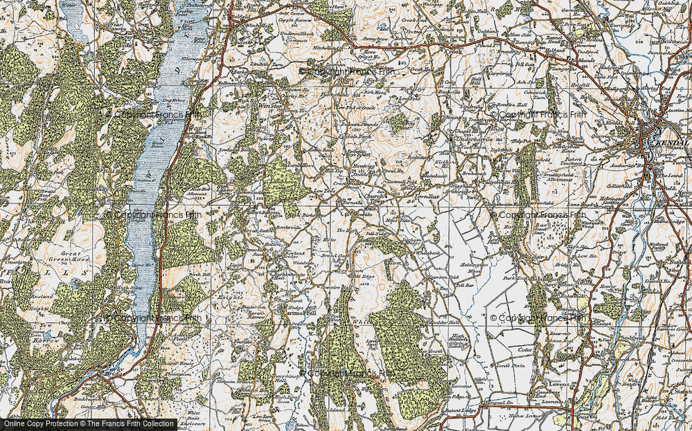 Old Map of Tarnside, 1925 in 1925