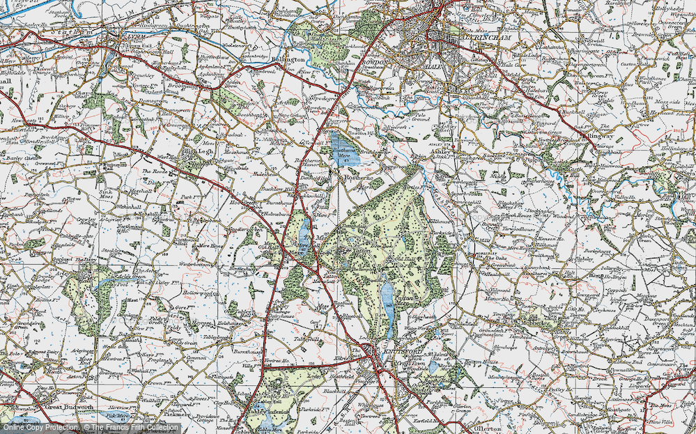 Old Maps of Tatton Park, Cheshire - Francis Frith