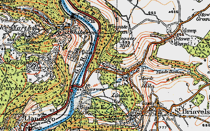 Old map of The Fence in 1919