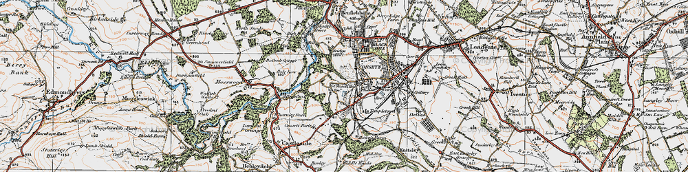 Old map of The Grove in 1925