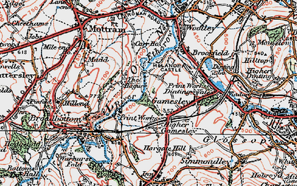 Old map of The Hague in 1924
