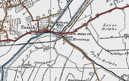 Old map of The Hermitage in 1920