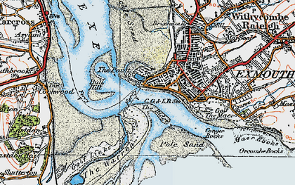 Old map of The Point in 1919