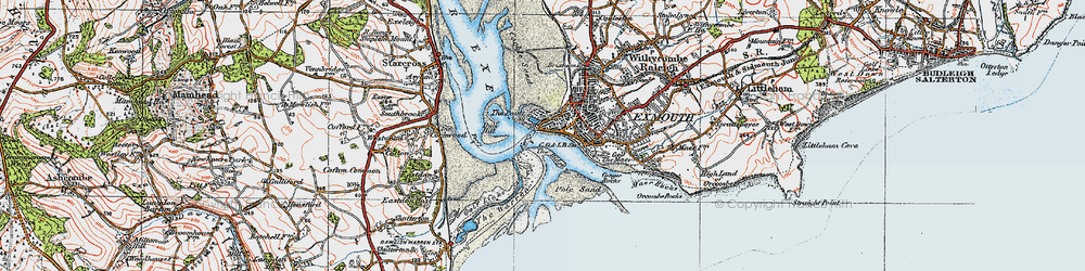 Old map of The Point in 1919