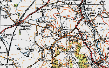 Old map of The Quarry in 1919