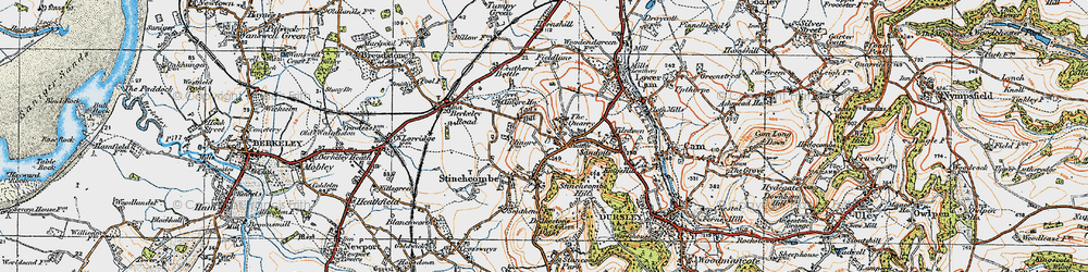 Old map of The Quarry in 1919