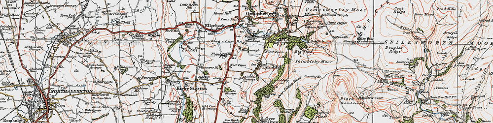 Old map of Boville Park in 1925