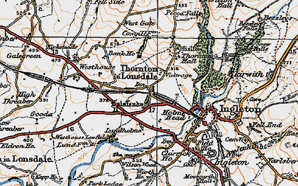 Old map of Wilson Wood in 1924