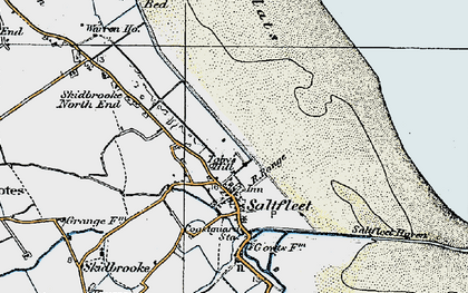 Old map of Toby's Hill in 1923