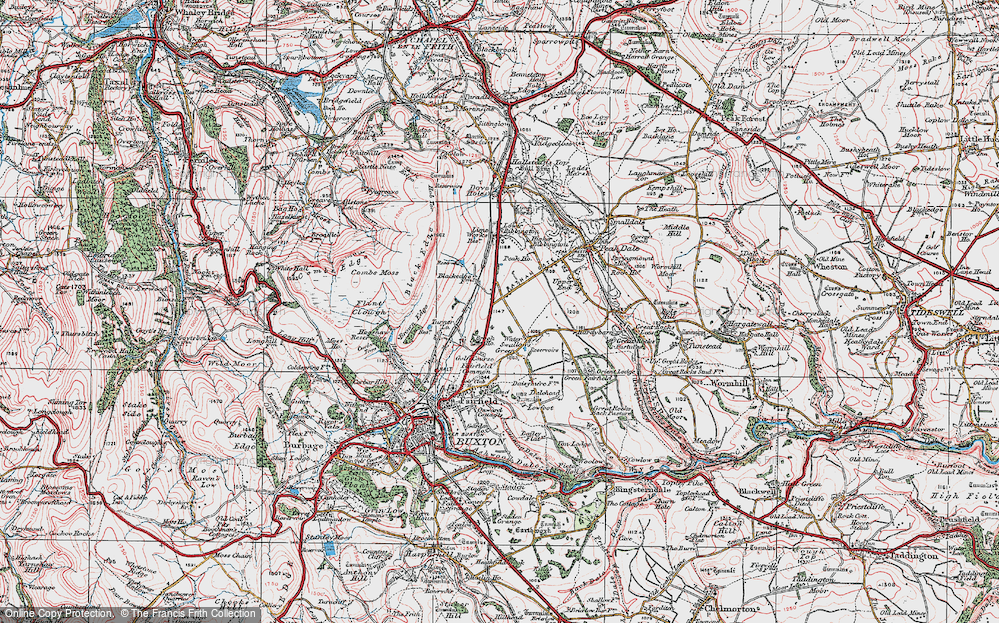Old Map of Tomthorn, 1923 in 1923