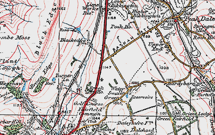 Old map of Tomthorn in 1923