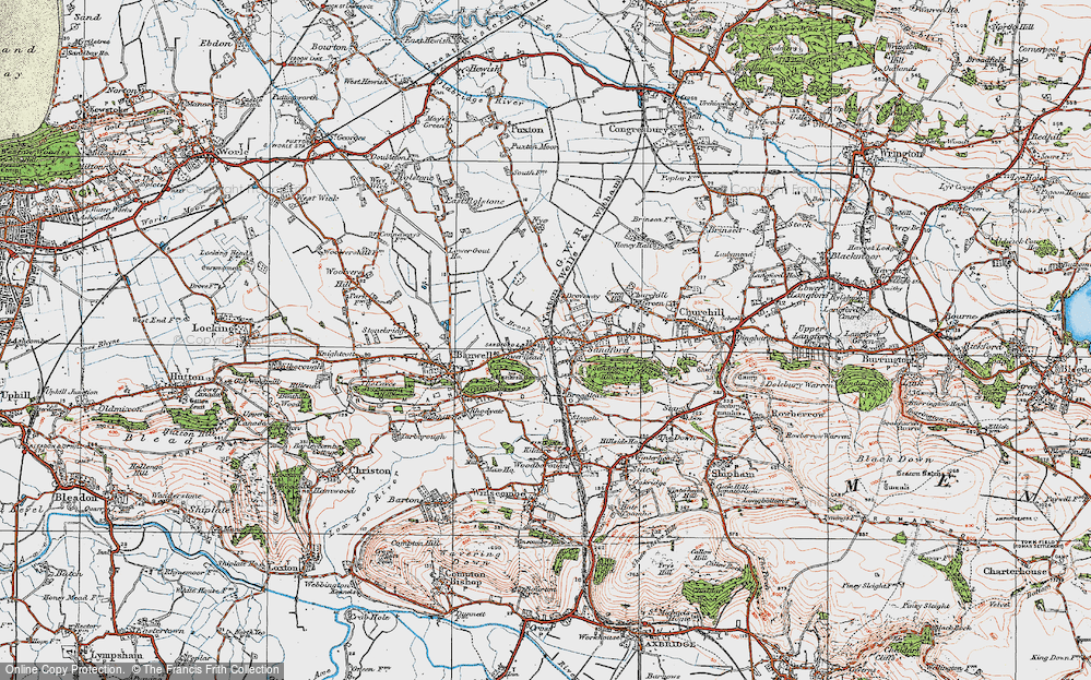 Old Map of Towerhead, 1919 in 1919
