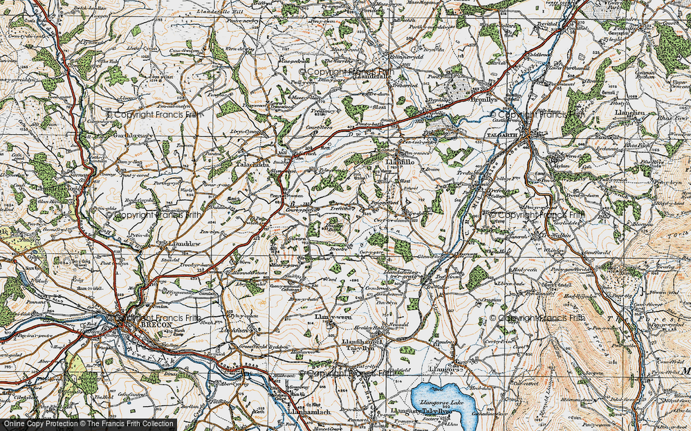 Old Map of Trefeitha, 1919 in 1919
