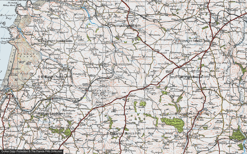 Old Maps of Newlyn Downs, Cornwall - Francis Frith