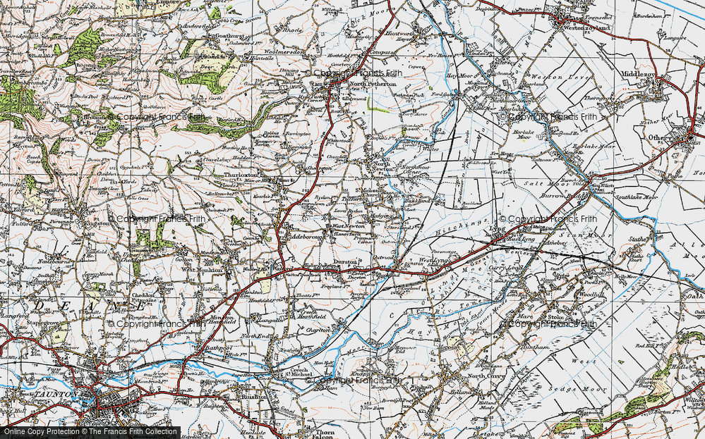 Old Map of Tuckerton, 1919 in 1919