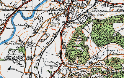 Old map of Tudorville in 1919