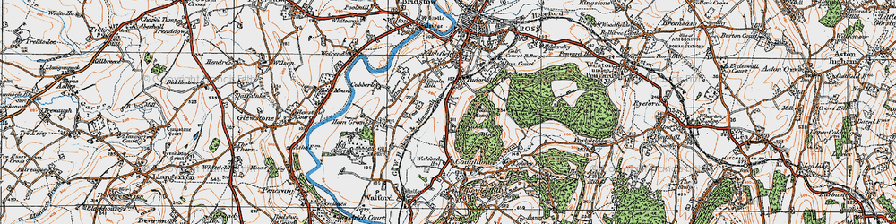 Old map of Tudorville in 1919