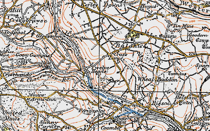 Old map of Twelveheads in 1919