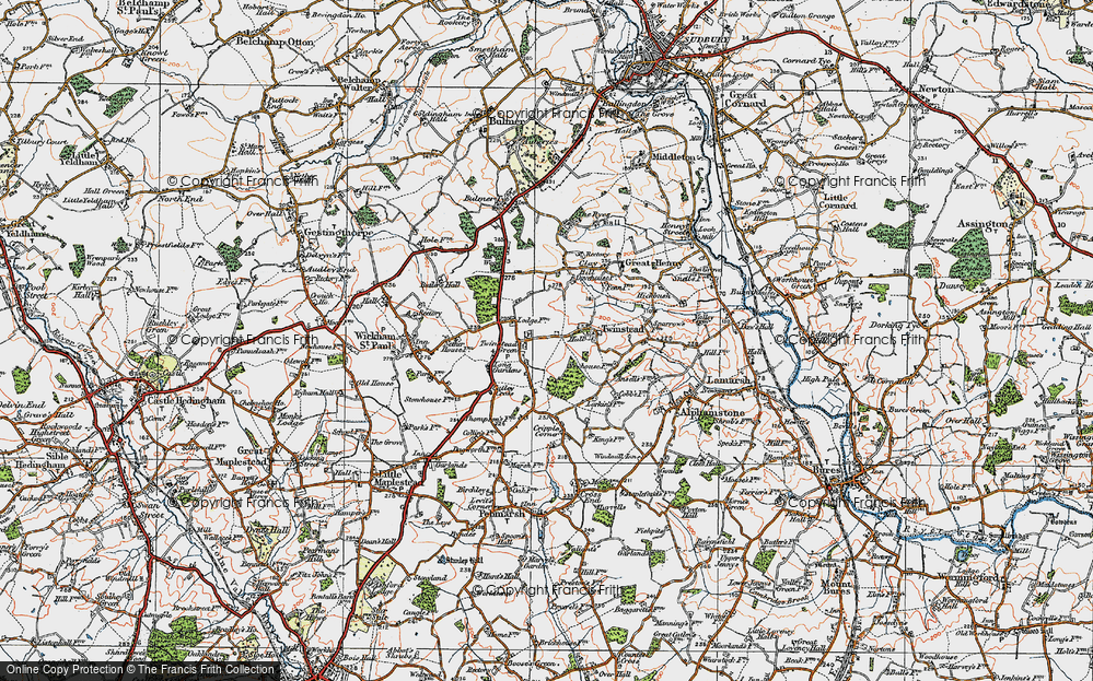 Twinstead Green, 1921