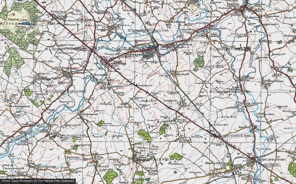 Old Maps of Two Mile Ash, Buckinghamshire - Francis Frith