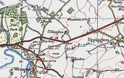 Old map of Bell Brook in 1921