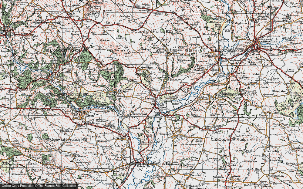 Upper Ellastone, 1921