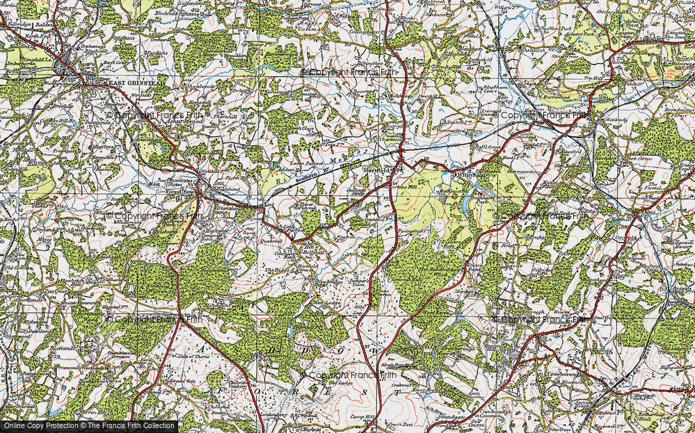 Old Maps of Upper Hartfield, Sussex - Francis Frith