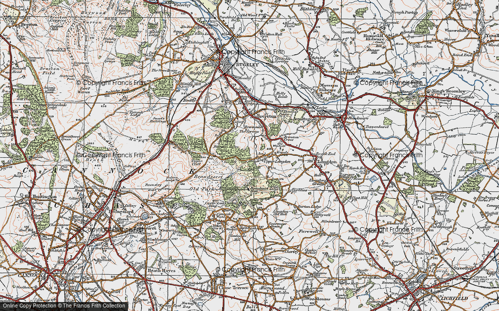 Upper Longdon, 1921