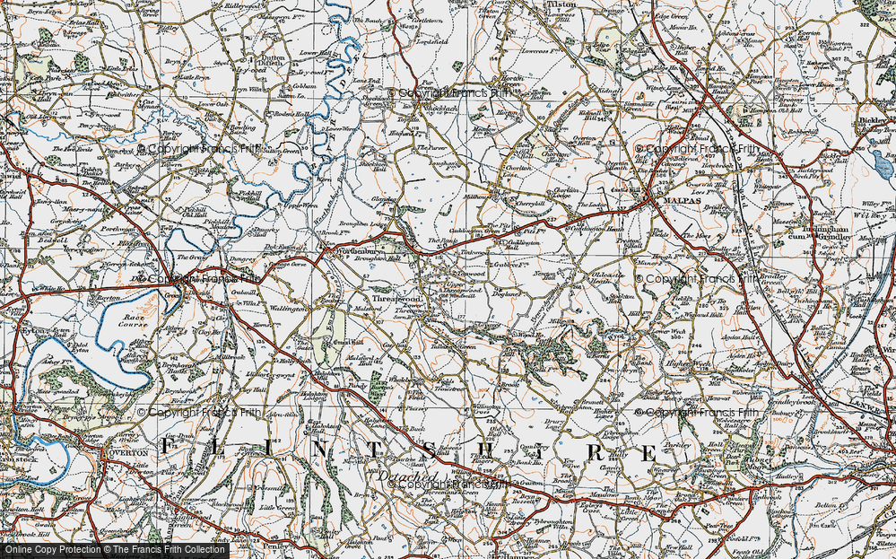 Upper Threapwood, 1921