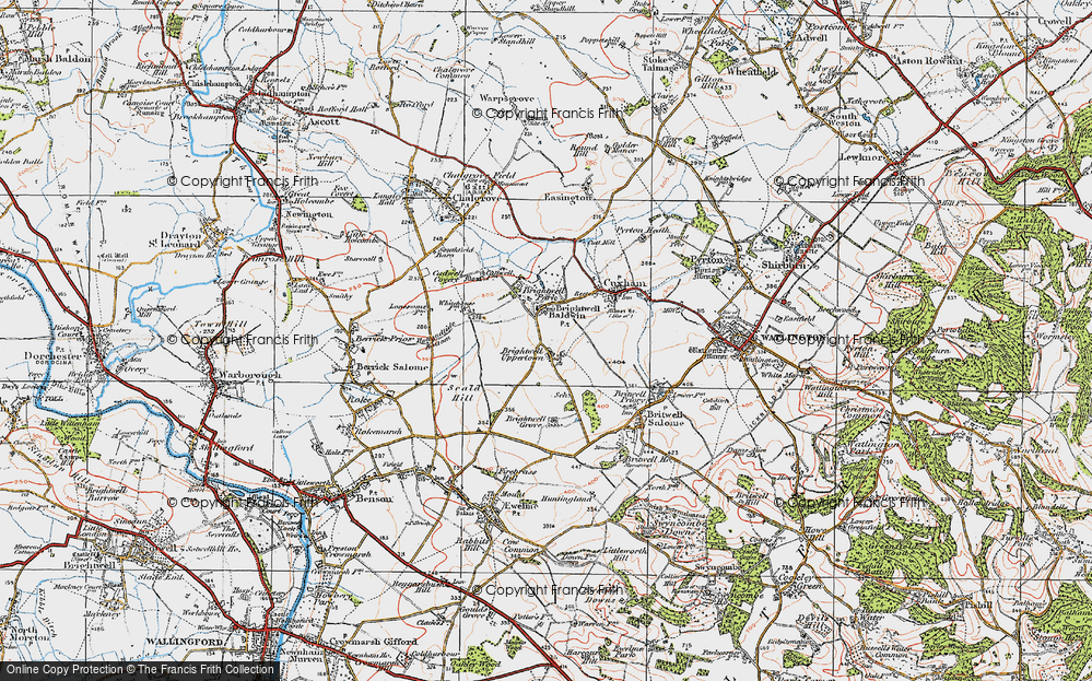 Old Map of Upperton, 1919 in 1919