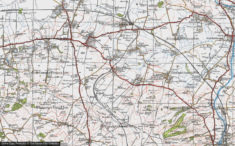 Old Map of Upton, 1919 in 1919