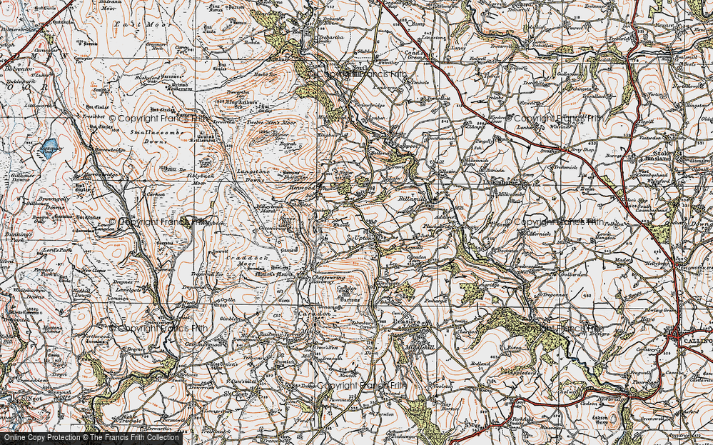 Old Map of Upton, 1919 in 1919