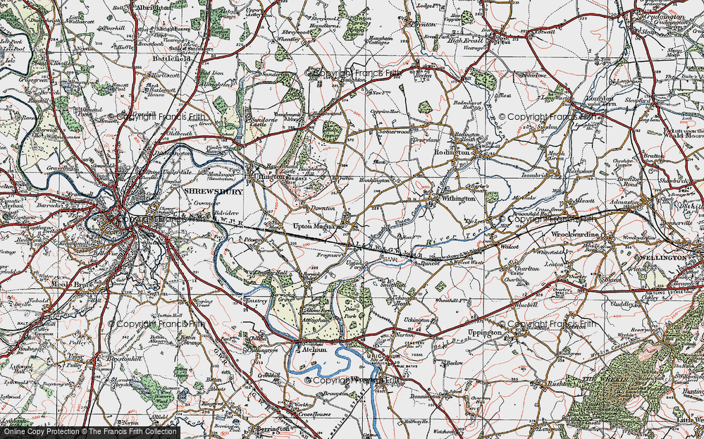 Upton Magna, 1921