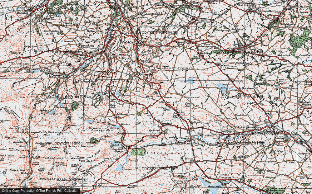 Old Map of Victoria, 1924 in 1924