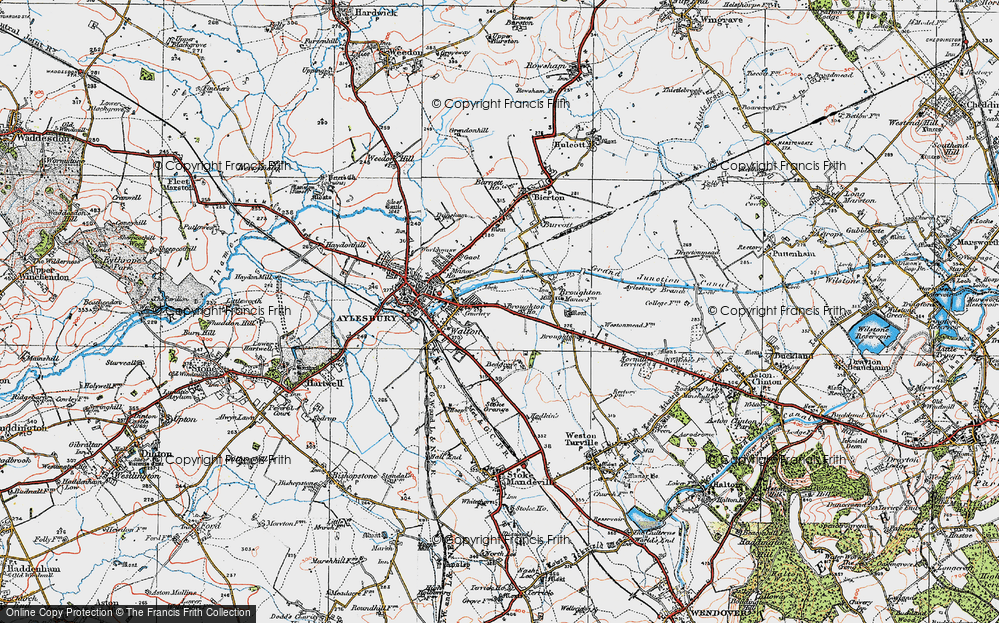 Old Map of Victoria Park, 1919 in 1919