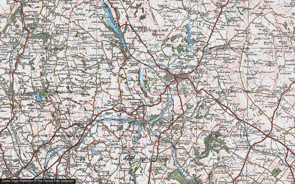 Old Map of Wallbridge Park, 1923 in 1923