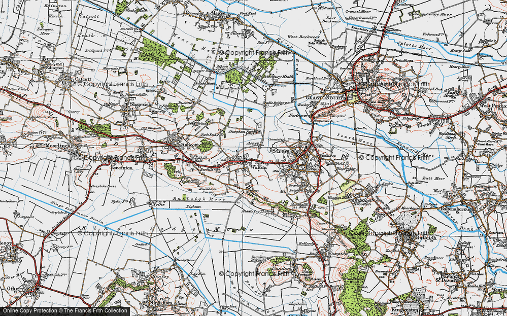 Old Map of Walton, 1919 in 1919