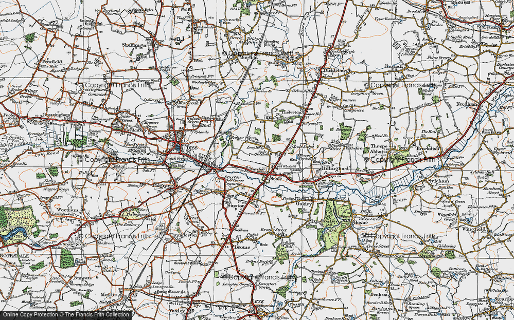 Old Map of Waterloo, 1921 in 1921
