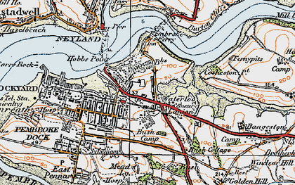 Old map of Waterloo in 1922