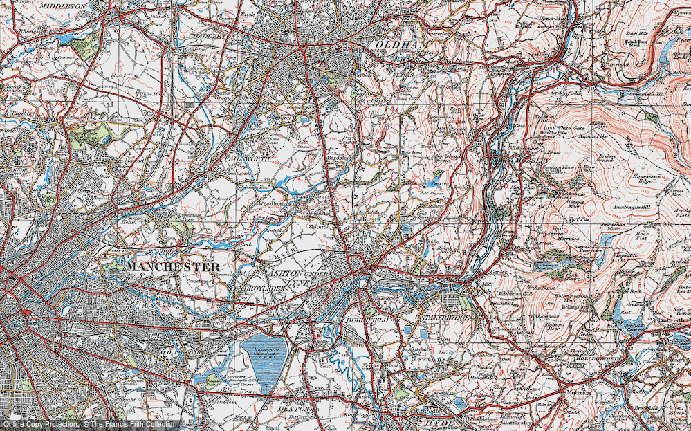 Old Map of Waterloo, 1924 in 1924
