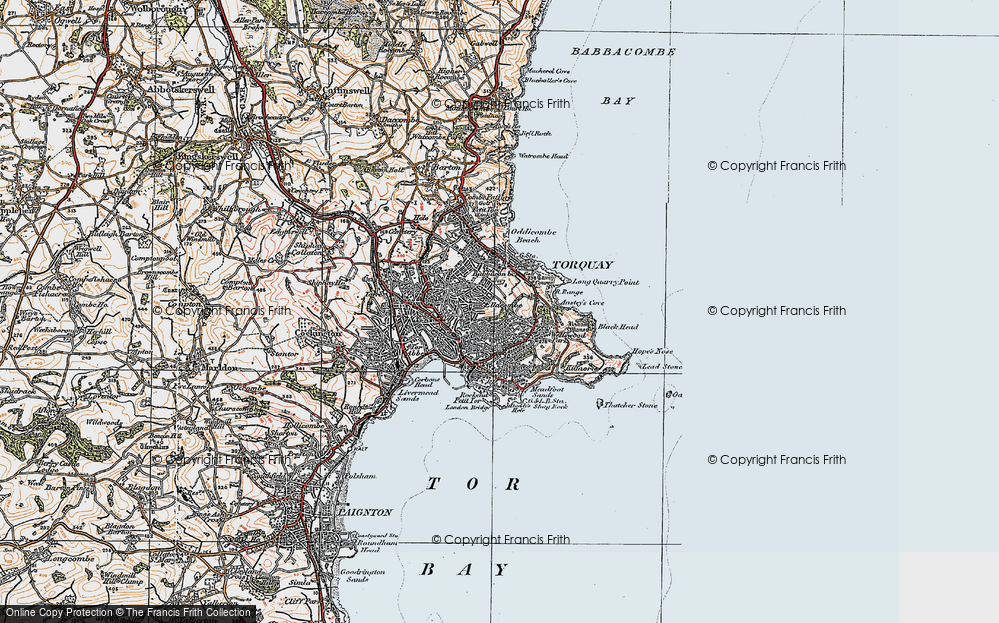 Old Map of Wellswood, 1919 in 1919